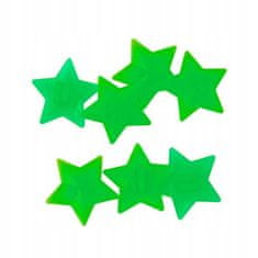 Korbi BARVNE KROGLICE ZA KOLESARSKE NAPERE – DEKORATIVNE ZVEZDICE, 36 KOSOV