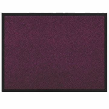 Vidaxl Doormat Bordo rdeča 60 x 40 x 1.2 cm Teddy tkanina