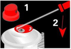 Rayher.	 Sprej akrilni, bel, 200ml