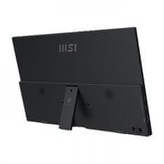 MSI Pro MP165 E6 monitor, 39,6cm (15,6), FHD, IPS, 60Hz, 4ms, prenosljiv (9S6-3PE50M-001)