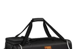 Tresko Prevozna škatla za pse in mačke 102x69x69 cm Črna