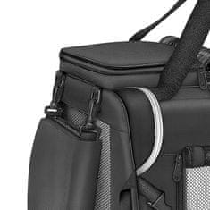 Tresko Zaboj za pse in mačke 92x63x63 cm Siva