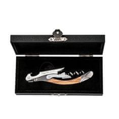 Odpirač za steklenico Luxury Line Olive 11,5x8,5cm / nerjaveče jeklo, les