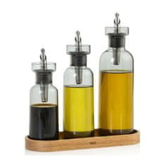 ADHOC Pladenj, podstavek 23x8,2xh2cm / ovalen / les