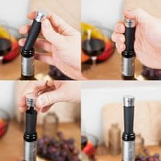 Westmark Ročna vakuumska črpalka za vino Savoi / ABS, aluminij, silikon