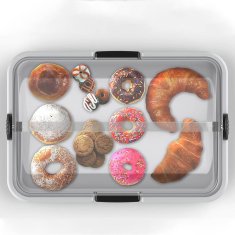 Eva Vitrina za bife 38x26xh17cm / plastika