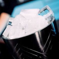 Posoda za led Smokey Grey h18,5cm /siva / inox