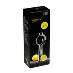 Ročni stiskalec limon Smokey Grey 22cm / siv / inox
