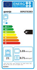 Gorenje BOP6373E28EX vgradna pečica