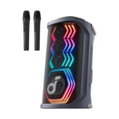 Anker Soundcore Rave 3S karaoke prenosni zvočnik, črn (A31A3012)