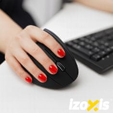 Izoxis ergonomska brezžična vertikalna optična miška