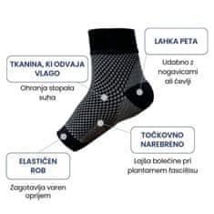 Orthexa Kompresijske nogavice za plantarni fasciitis - Kinesios - S/M