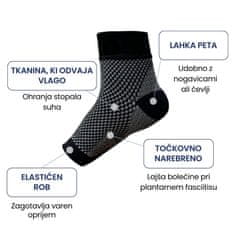 Orthexa Kompresijske nogavice za plantarni fasciitis - Kinesios - S/M