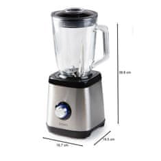 DOMO DO1133BL blender, 1,5 L, steklo, 1000 W