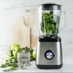 DOMO DO1133BL blender, 1,5 L, steklo, 1000 W