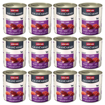 shumee ANIMONDA Grancarno Adult govedina jagnjetina 12x800g