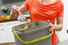 Skaza Bokashki Organko komplet dveh kompostnikov, 2×16 L, olivno/zelena (102638)