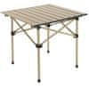 zložljiva piknik miza Camp 53x51 cm, bež