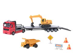 Difuzed 2-Play Traffic Metal Loader 25 cm z gradbenim avtomobilom Free Running