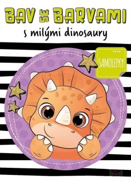 Zabavajte se z barvami s prikupnimi dinozavri