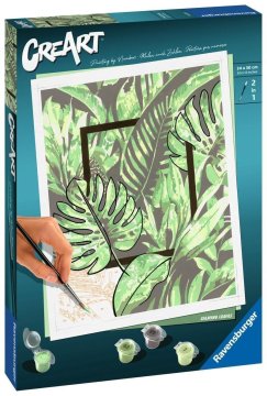 Ravensburger CreArt Bodite srečni: zeleni listi