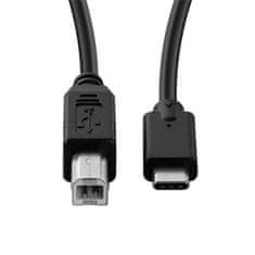 Kabel USB-C - USB 2.0 B, 3m