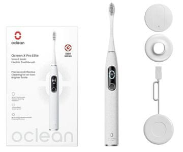 Oclean Električna zobna ščetka X Pro Elite Siva, Sonični motor