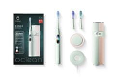 Oclean Električna zobna ščetka X Ultra Set Zelena, Sonični motor