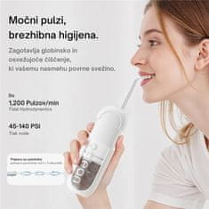 Oclean Ustna prha W10 lite Bela