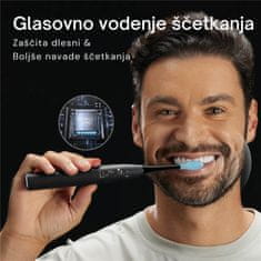 Oclean Električna zobna ščetka X Ultra Set Zelena, Sonični motor