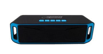 Esperanza Esperanza FOLK BT Zvočnik z FM RadiemČrna/Modra