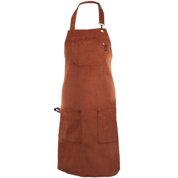 Predpasnik Velmar Tiseco 70x85cm / opečnat / bombaž, poliester