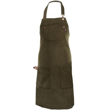 Predpasnik Velmar Tiseco 70x85cm / zelen / bombaž, poliester