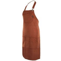 Predpasnik Velmar Tiseco 70x85cm / opečnat / bombaž, poliester