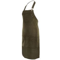 Predpasnik Velmar Tiseco 70x85cm / zelen / bombaž, poliester