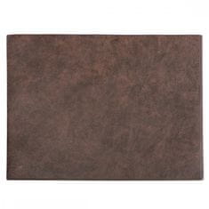 Placemat prtiček Troja Coffee 45x33cm / pravokoten / umetno usnje