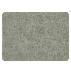 Placemat prtiček Troja Charcoal 45x33cm / pravokoten / umetno usnje