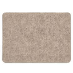 Placemat prtiček Troja Taupe 45x33cm / pravokoten / umetno usnje