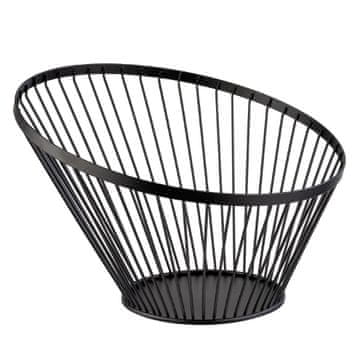 Westmark Skleda za sadje Vista 30xh20,5cm / črna / kovina