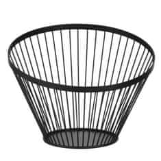 Westmark Skleda za sadje Vista 30xh20,5cm / črna / kovina