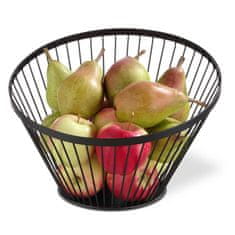 Westmark Skleda za sadje Vista 30xh20,5cm / črna / kovina