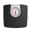 Eva Mehanska osebna tehtnica 1kg-130kg / črna / ABS
