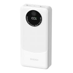 DUDAO K12Pro Power Bank 20000mAh USB / USB-C 22.5W, belo