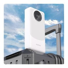 DUDAO K12Pro Power Bank 20000mAh USB / USB-C 22.5W, belo