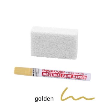 Leviatan Flomaster alkoholni levia zlat-komplet za osvežitev napisa na grobu 112168