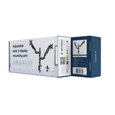Gembird Nosilec za dva monitorja MA-DA2P-02 17”-32”