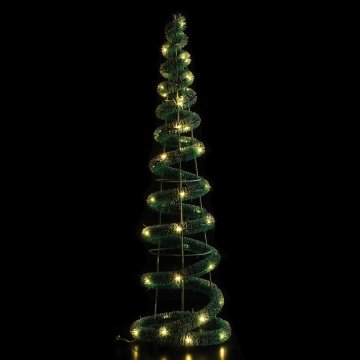 StarDeco Novoletna smrečica 25xh80cm / 80 LED lučk / kovina, PE