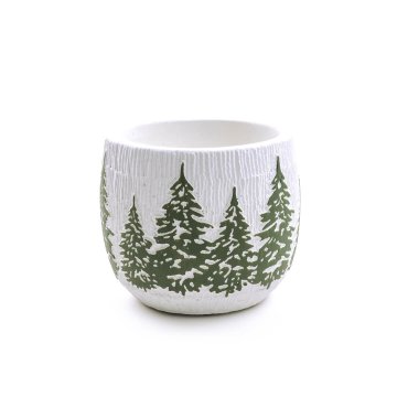 Mhome Cvetlični lonec Smreka 11,5xh10cm / beton