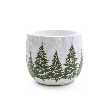 Mhome Cvetlični lonec Smreka 15xh13cm / beton