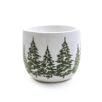 Mhome Cvetlični lonec Smreka 16xh18cm / beton